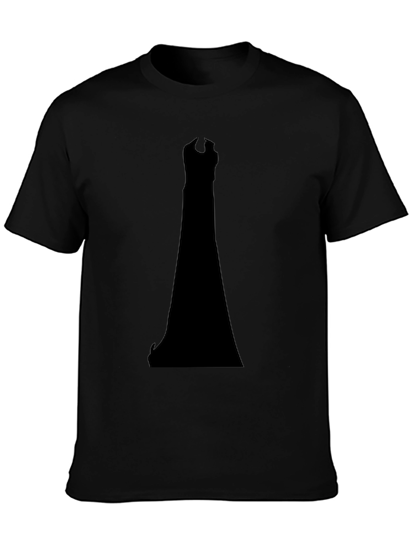 Tower Silhouette Black T-Shirt