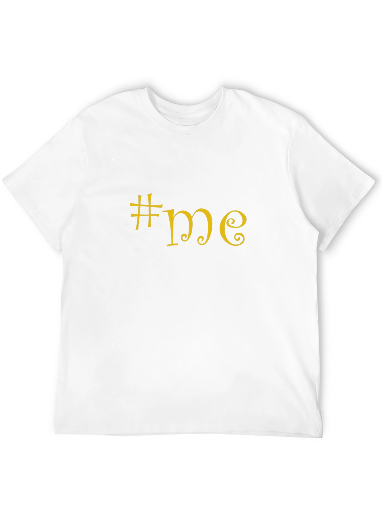 #me Black Cotton Tee - Trendy & Comfortable