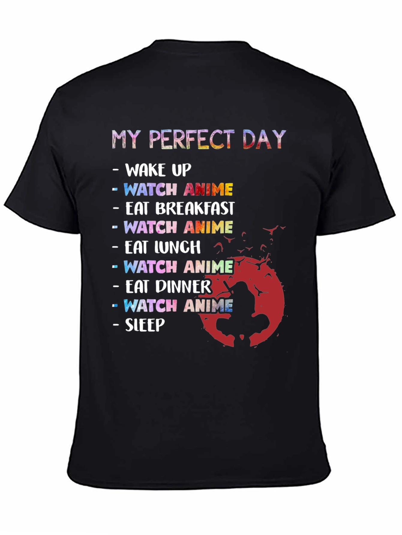 Anime Lovers Perfect Day T-Shirt