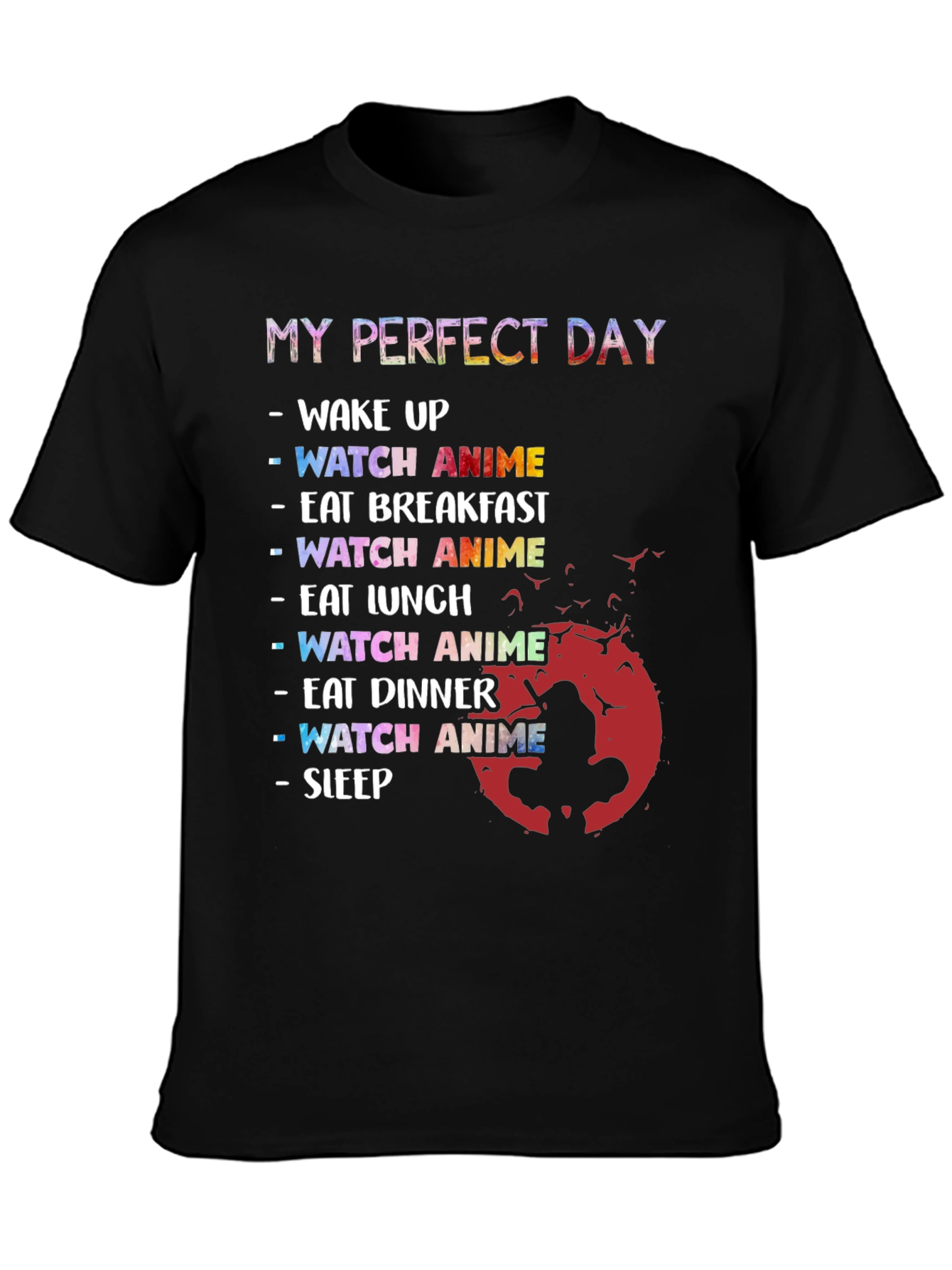 Anime Lovers Perfect Day T-Shirt
