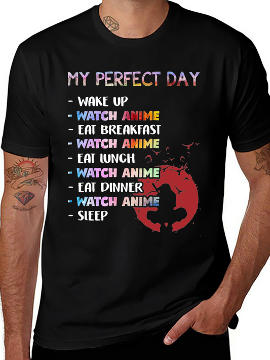 Anime Lovers Perfect Day T-Shirt
