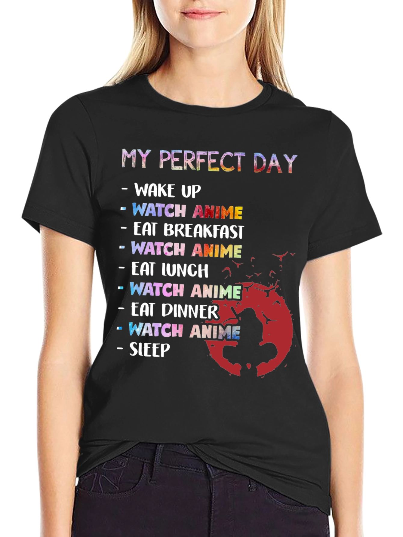 Anime Lovers Perfect Day T-Shirt