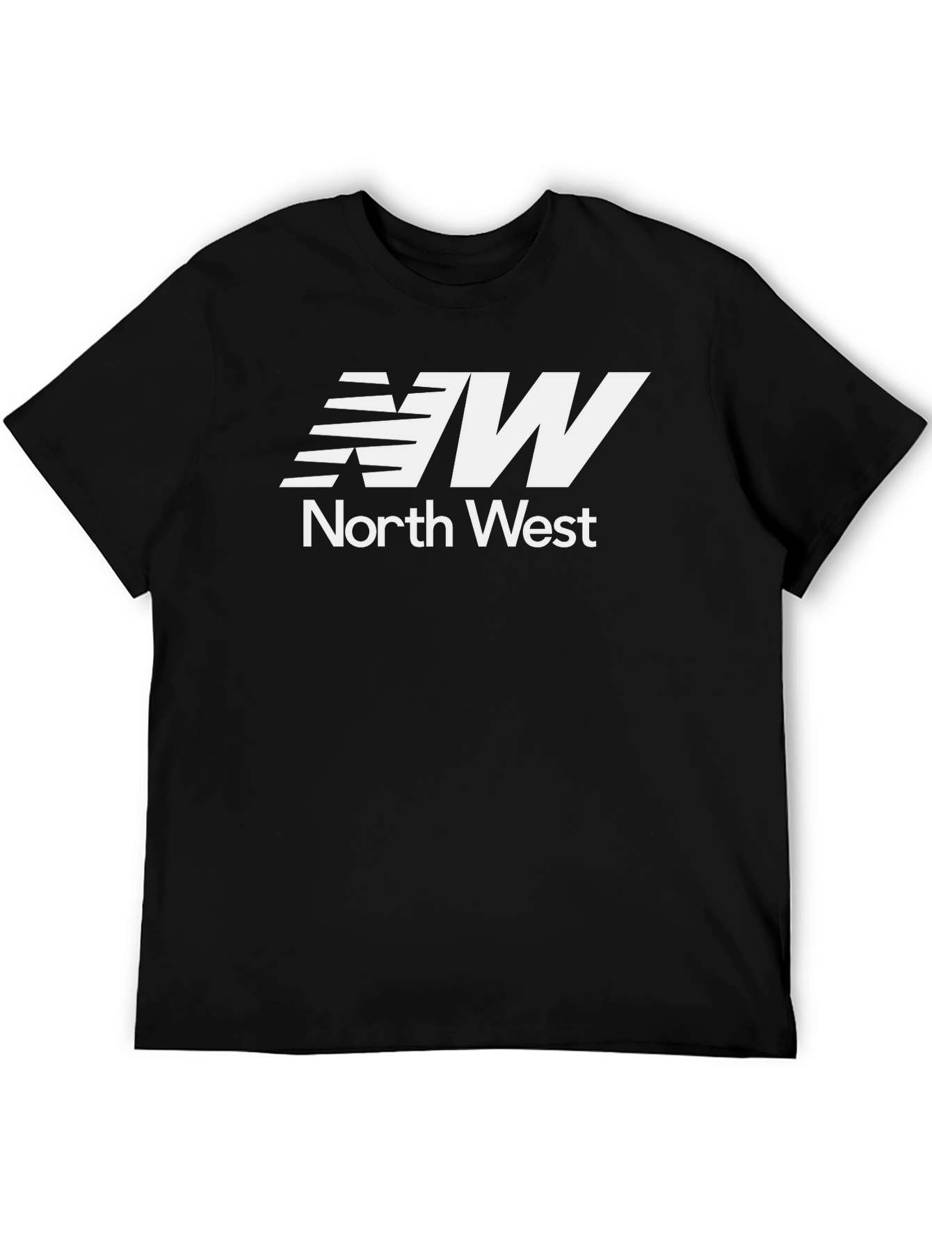 North West Graphic Tee - Stylish Black T-Shirt