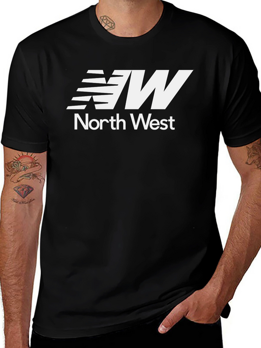 North West Graphic Tee - Stylish Black T-Shirt