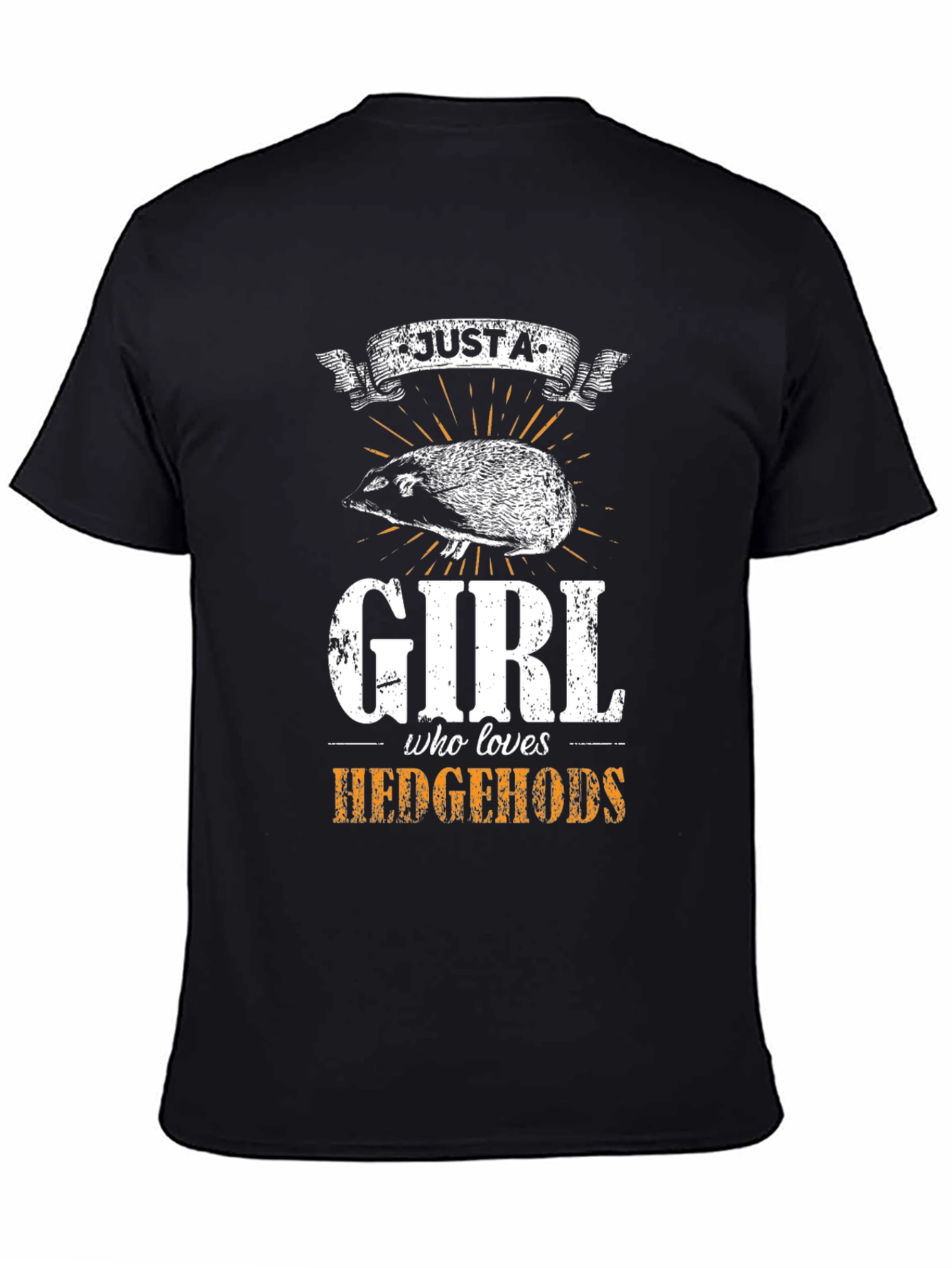 Just a Girl Who Loves Hedgehogs T-Shirt