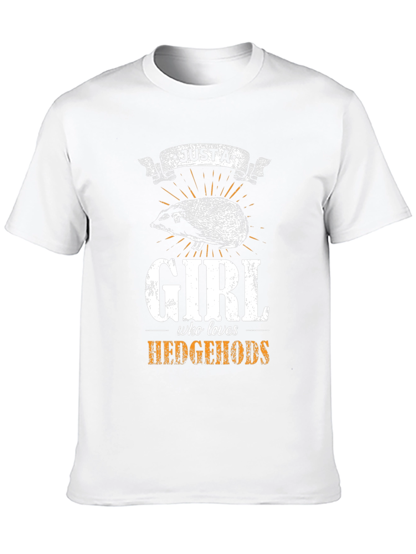 Just a Girl Who Loves Hedgehogs T-Shirt