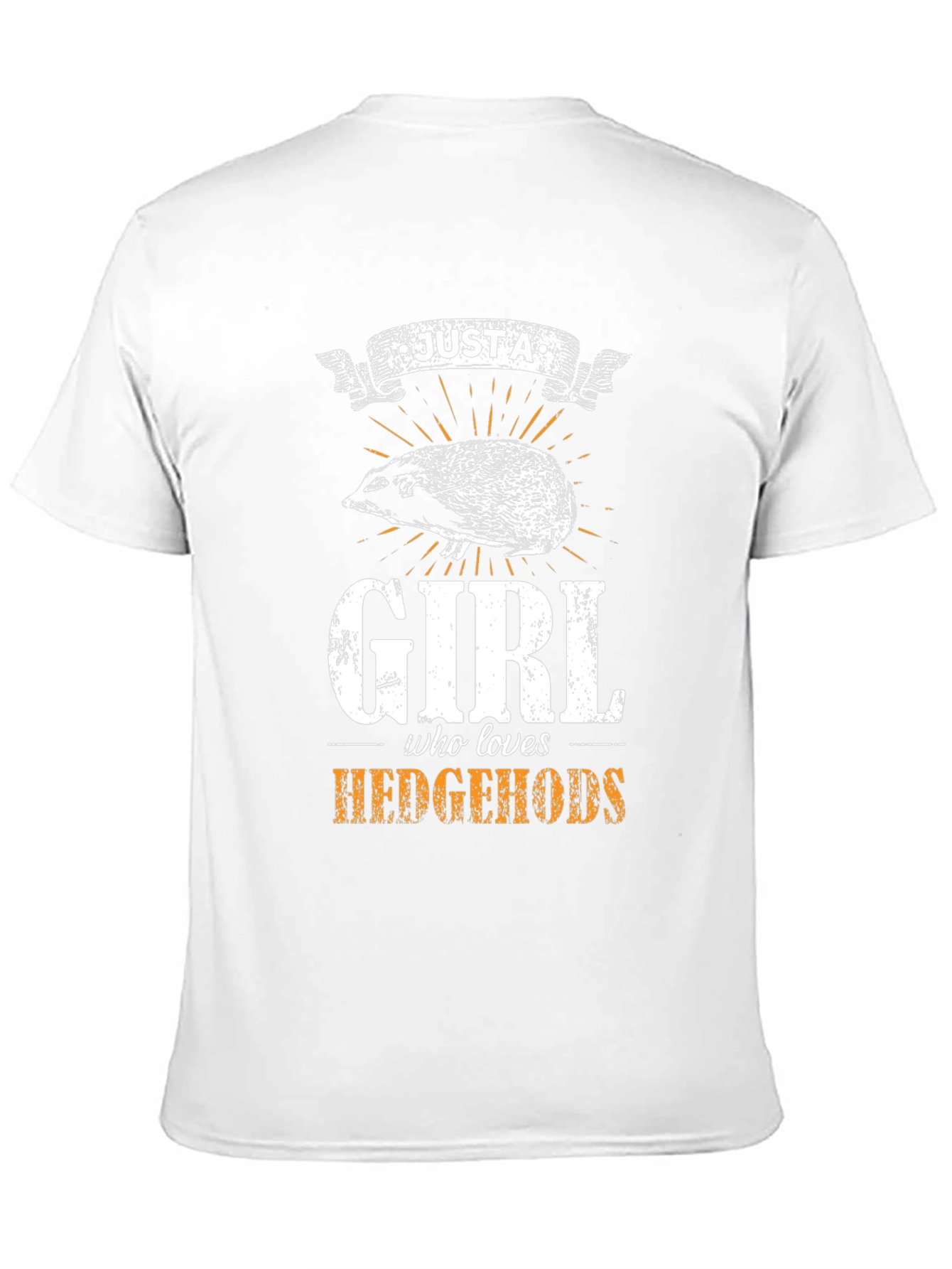 Just a Girl Who Loves Hedgehogs T-Shirt