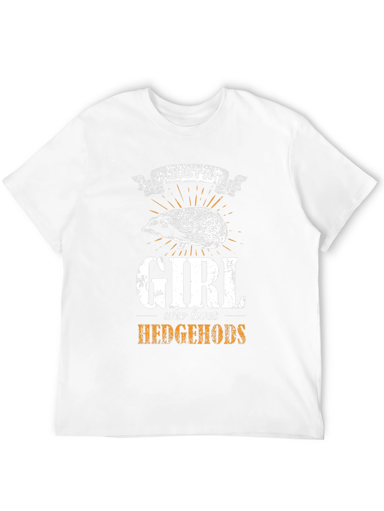 Just a Girl Who Loves Hedgehogs T-Shirt