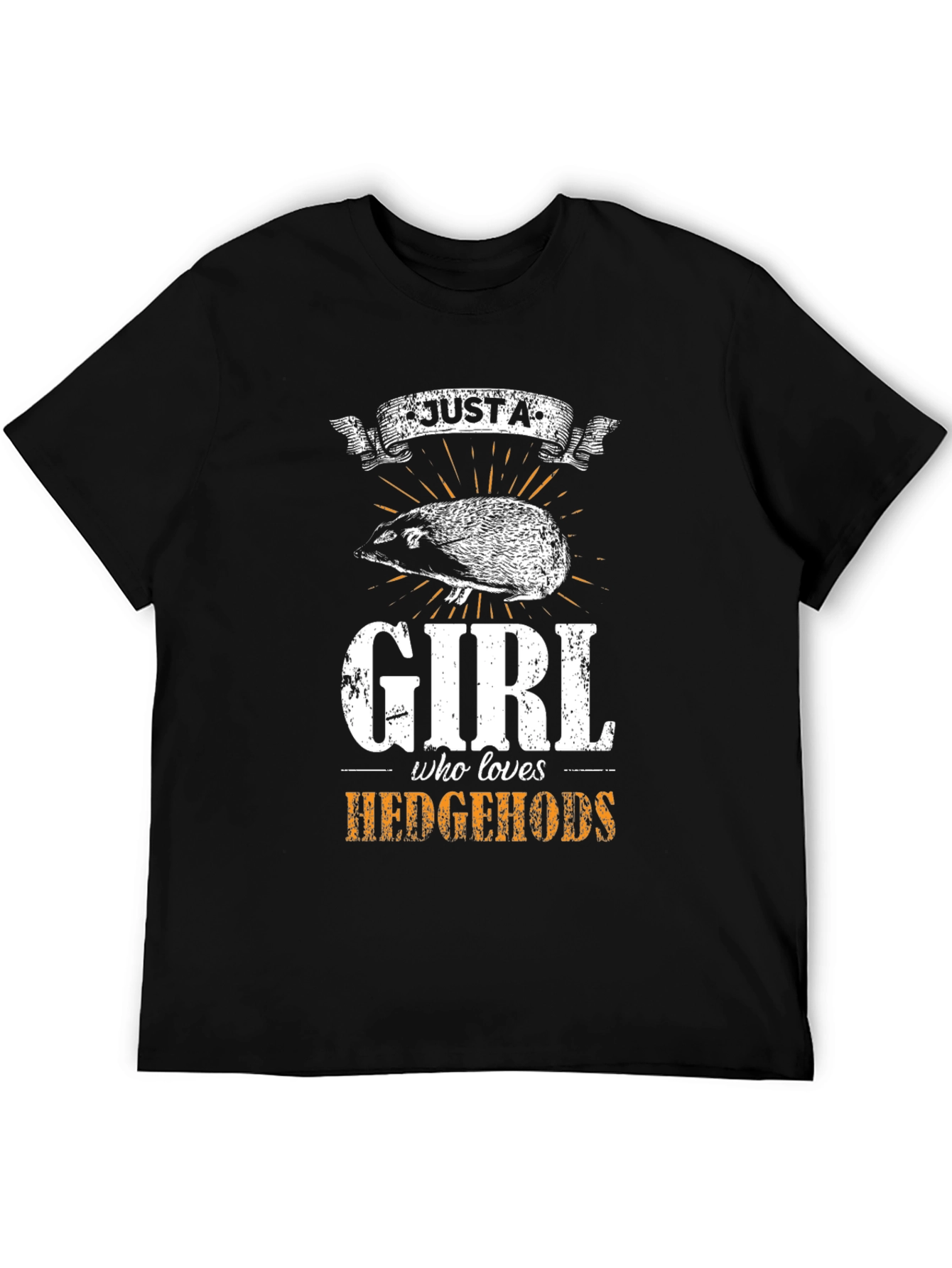 Just a Girl Who Loves Hedgehogs T-Shirt