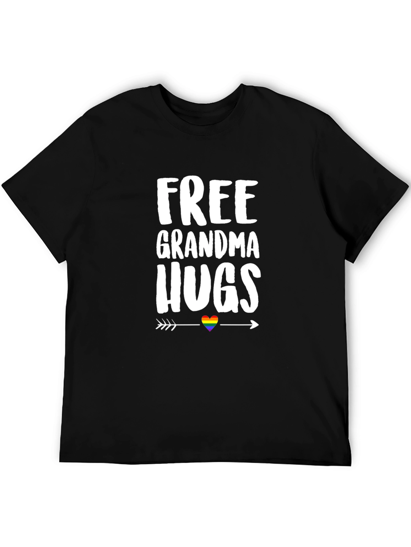 Free Grandma Hugs Pride T-Shirt