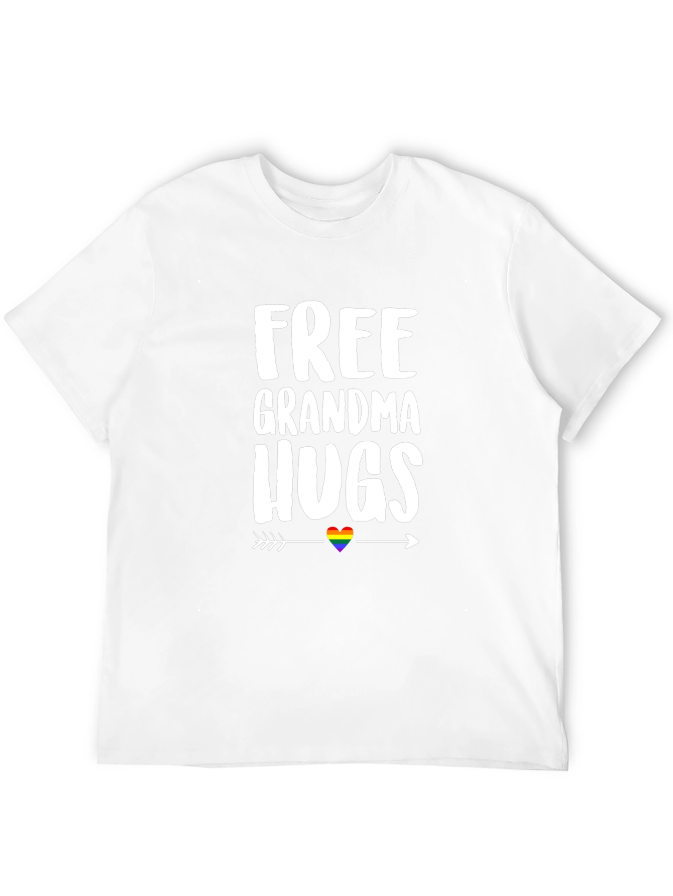 Free Grandma Hugs Pride T-Shirt