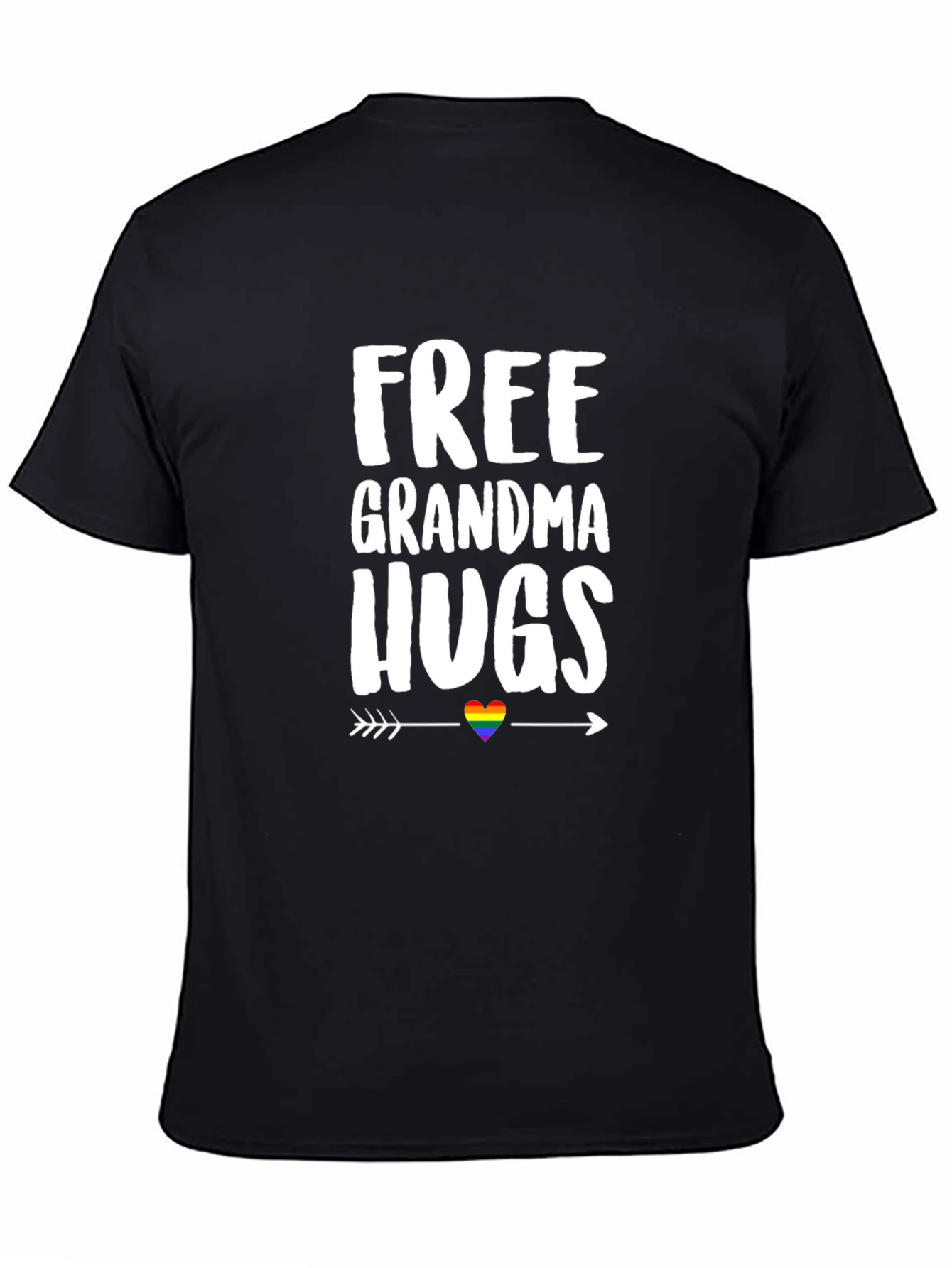 Free Grandma Hugs Pride T-Shirt
