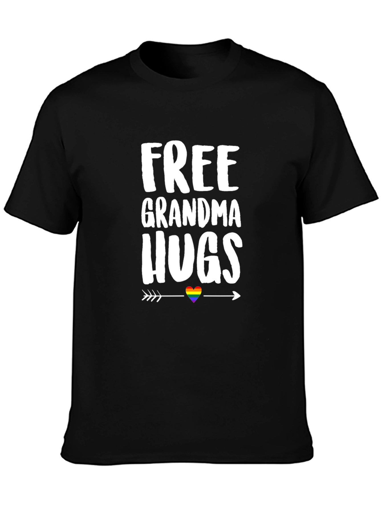 Free Grandma Hugs Pride T-Shirt