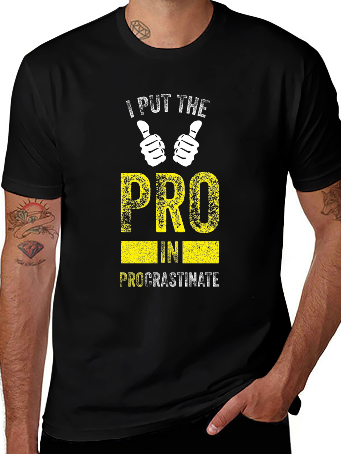 Procrastinate Graphic Tee