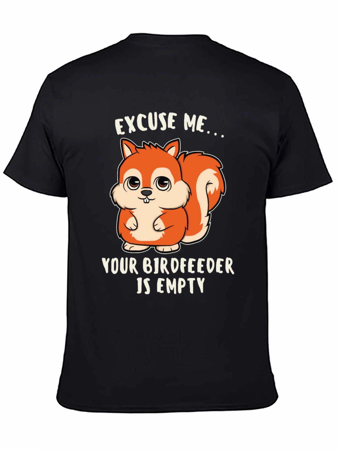 Cute Squirrel Bird Feeder T-Shirt
