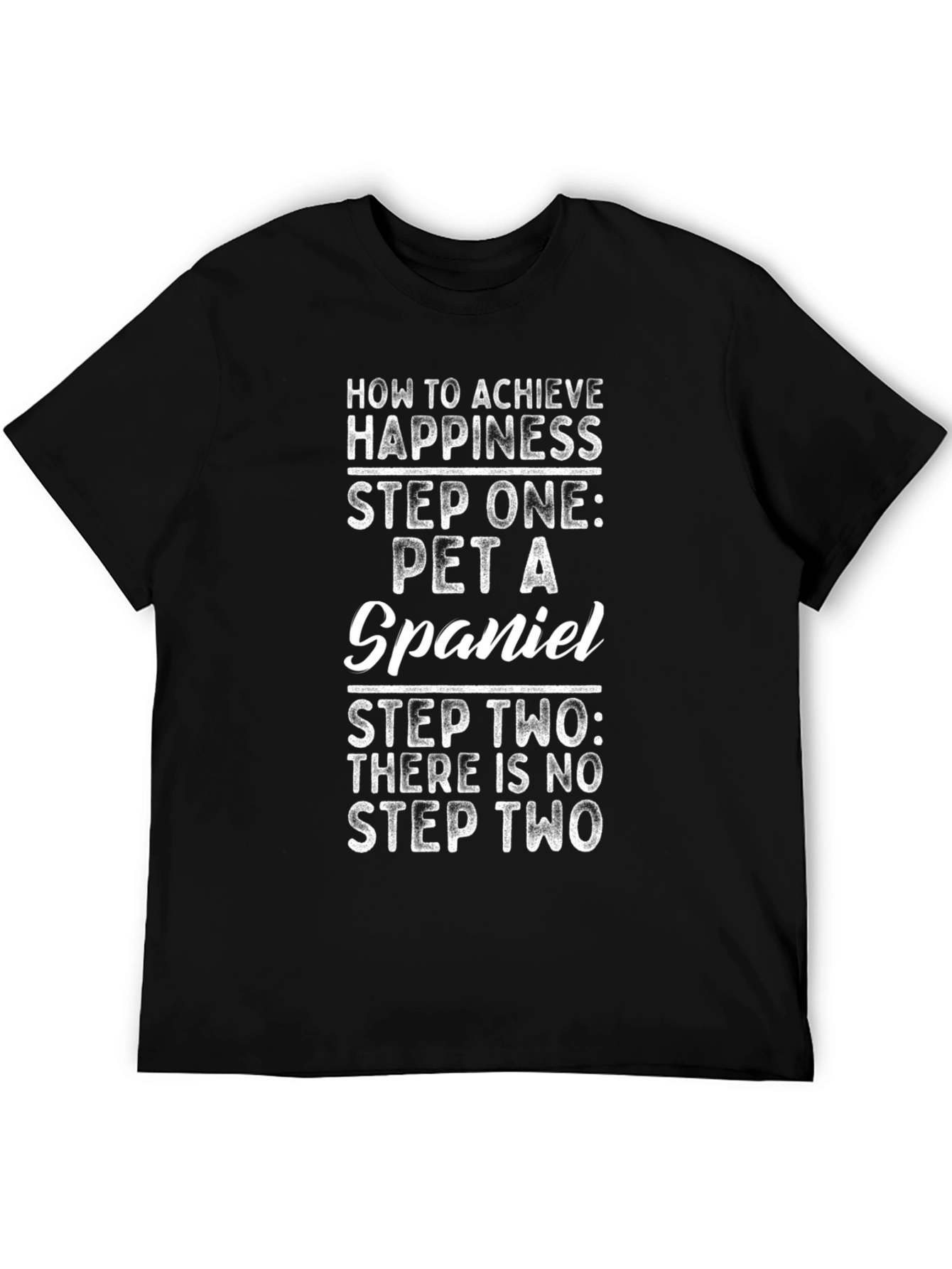 Pet A Spaniel T-Shirt: Happiness Simplified