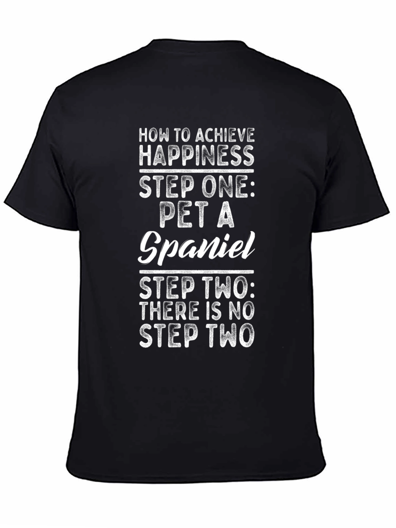 Pet A Spaniel T-Shirt: Happiness Simplified