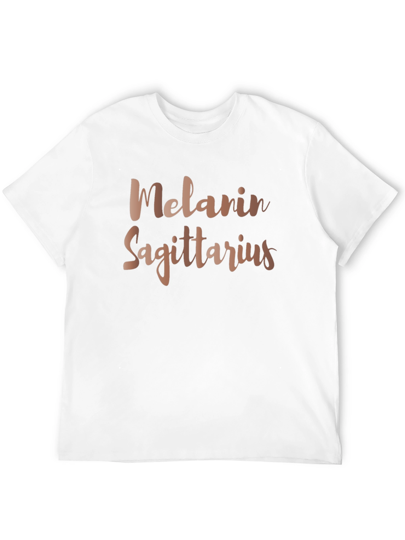 Melanin Sagittarius T-Shirt - Zodiac Sign Tee