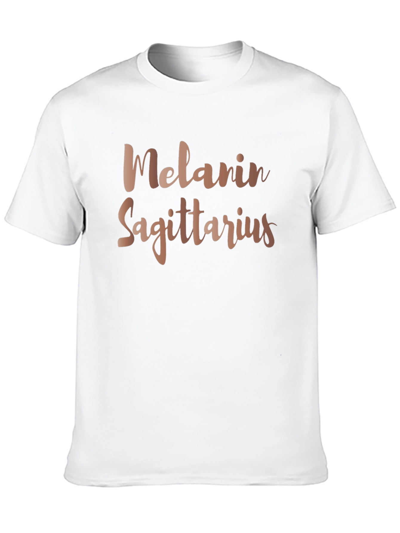 Melanin Sagittarius T-Shirt - Zodiac Sign Tee