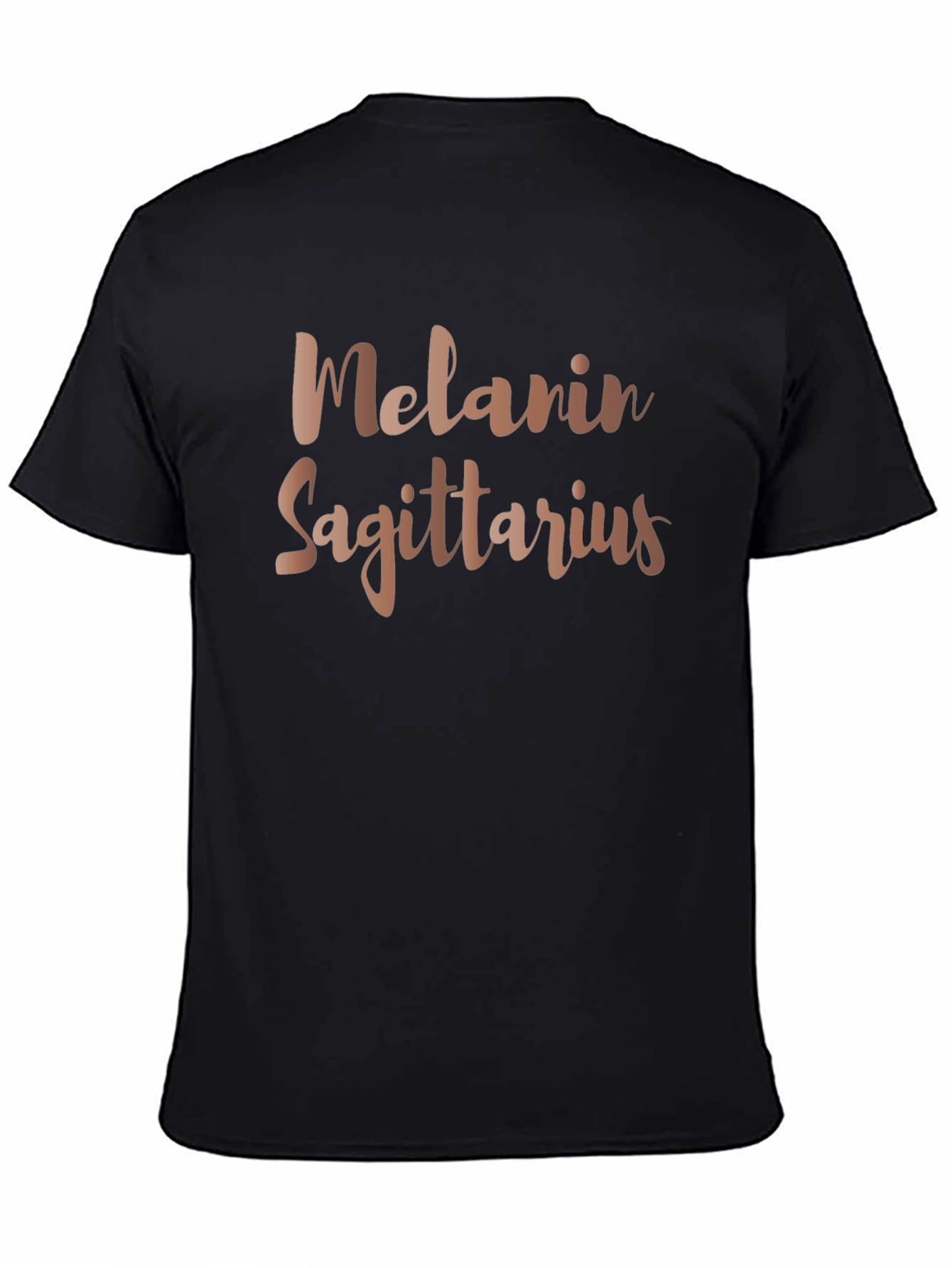 Melanin Sagittarius T-Shirt - Zodiac Sign Tee