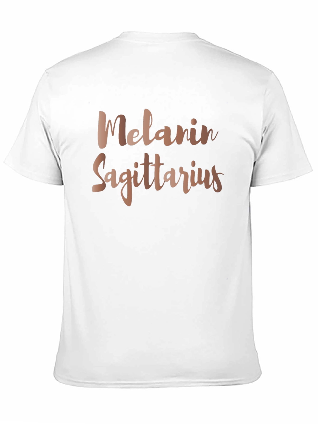 Melanin Sagittarius T-Shirt - Zodiac Sign Tee