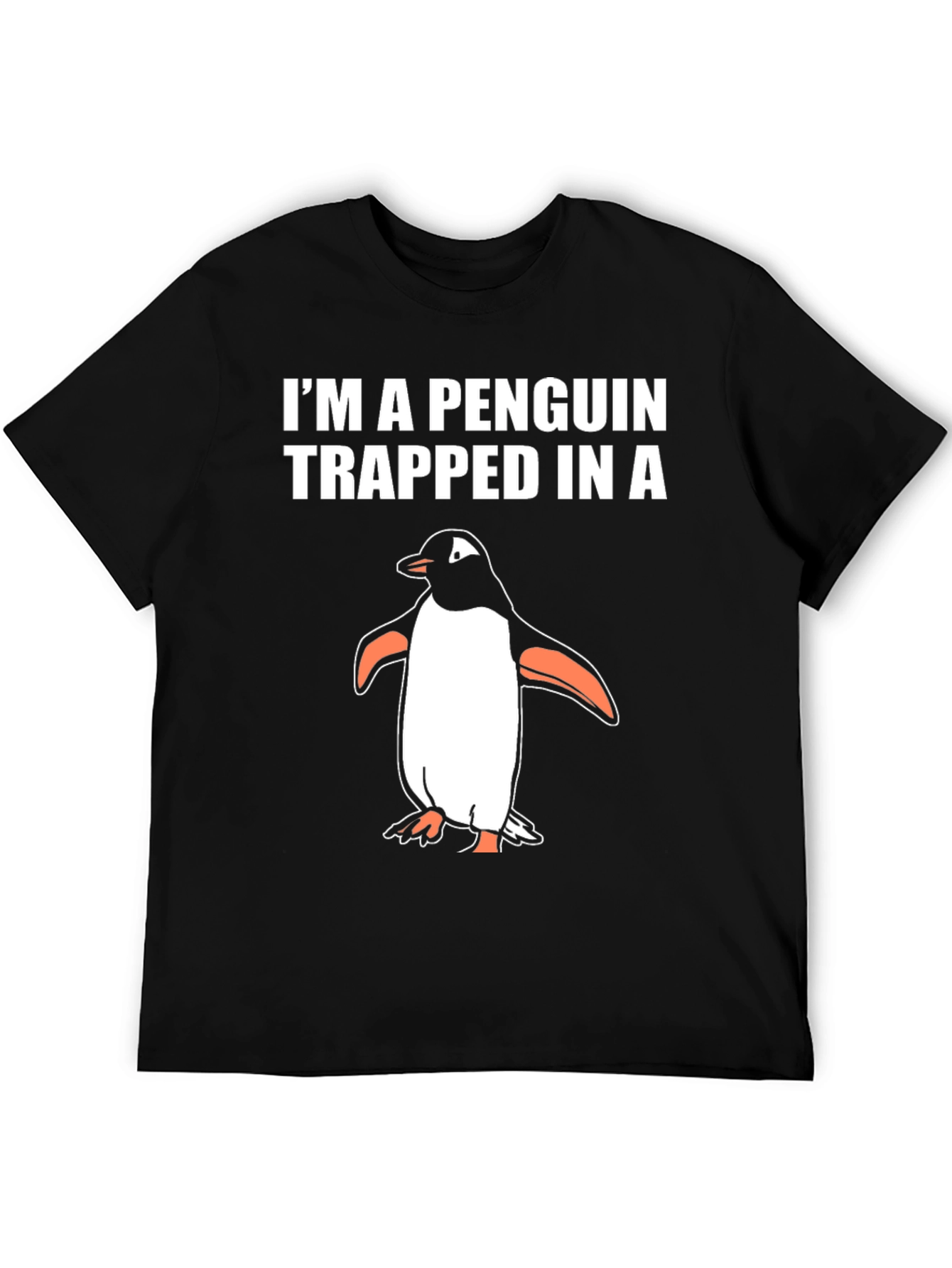Penguin Trapped in a T-Shirt