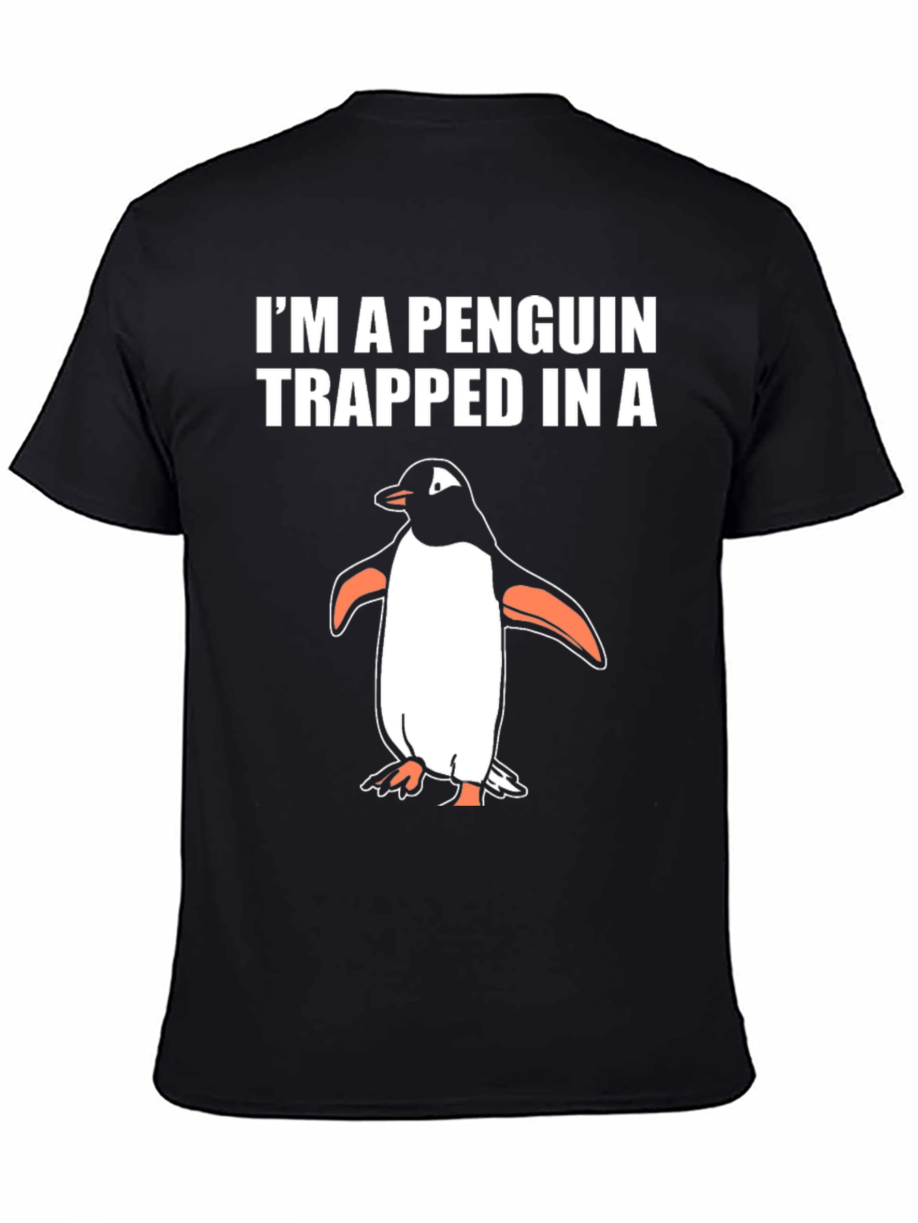Penguin Trapped in a T-Shirt