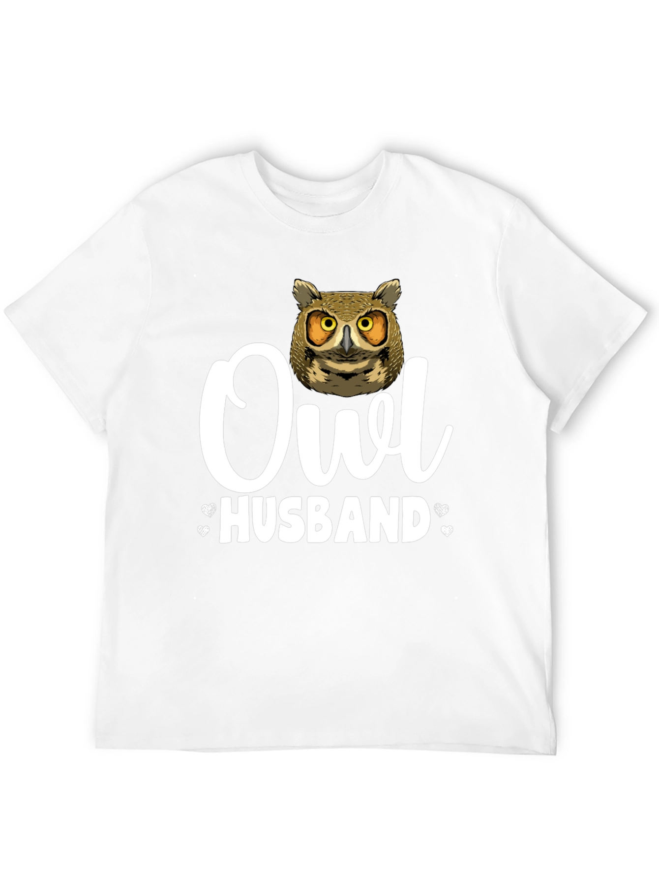 Owl Husband Graphic T-Shirt - Unique Design