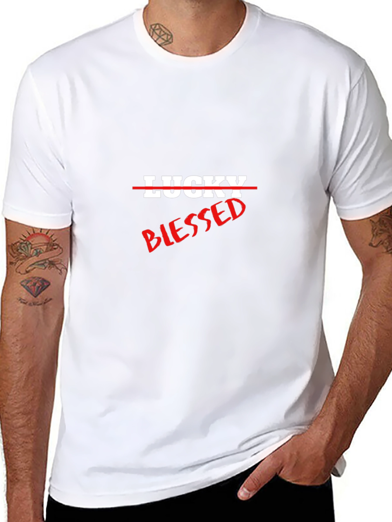 Blessed Graphic T-Shirt - Black