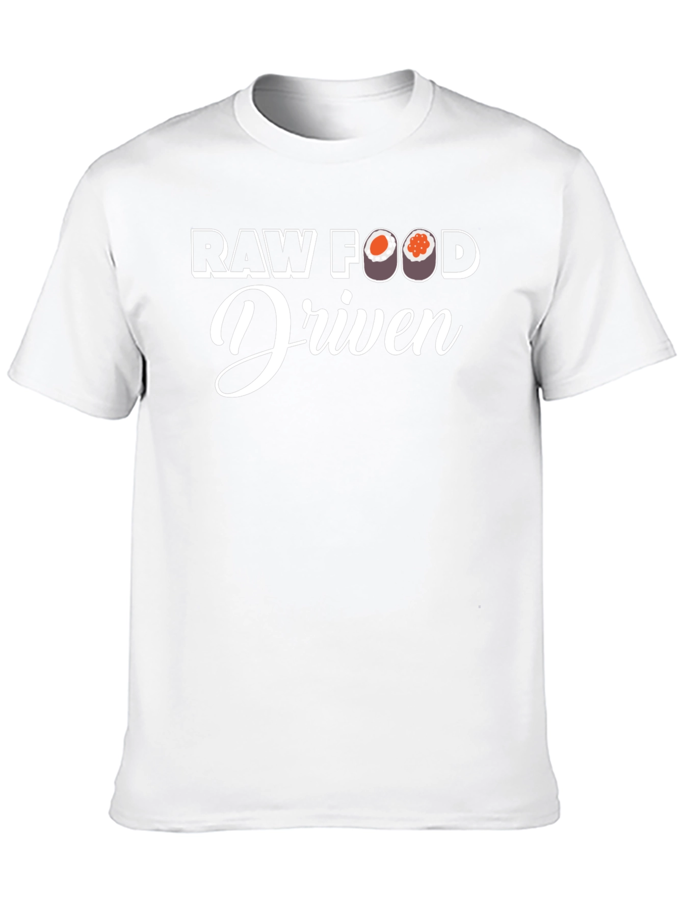 Raw Food Driven Graphic T-Shirt