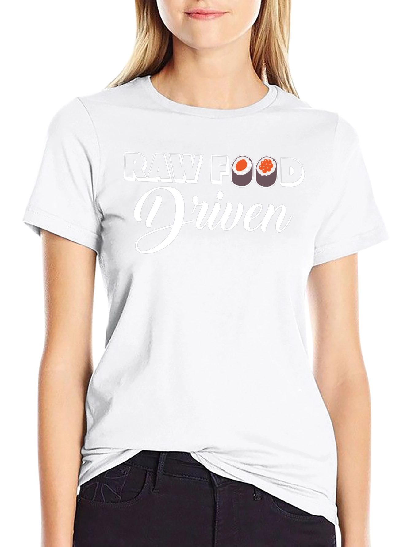 Raw Food Driven Graphic T-Shirt