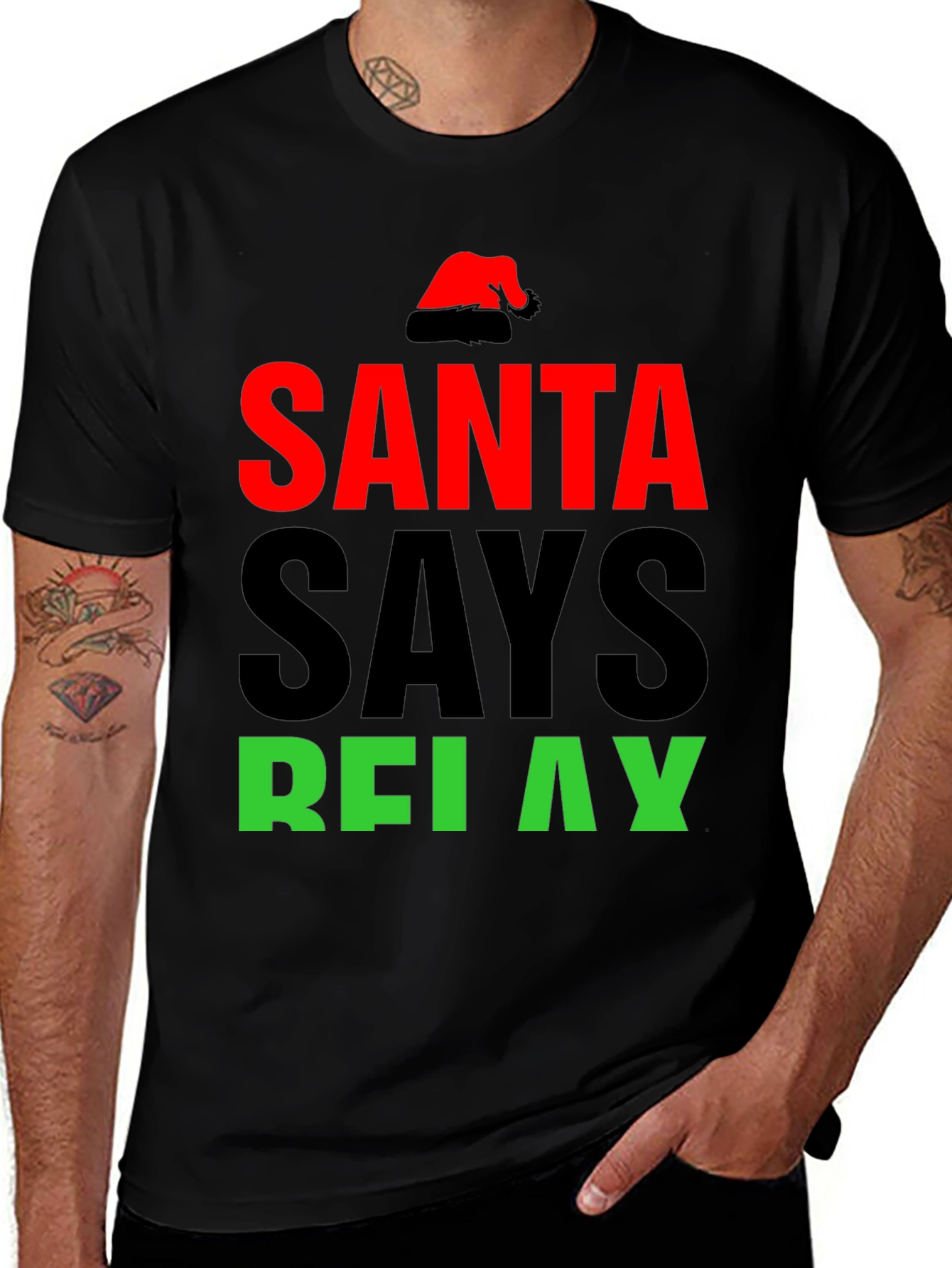 Santa Says Relax T-Shirt
