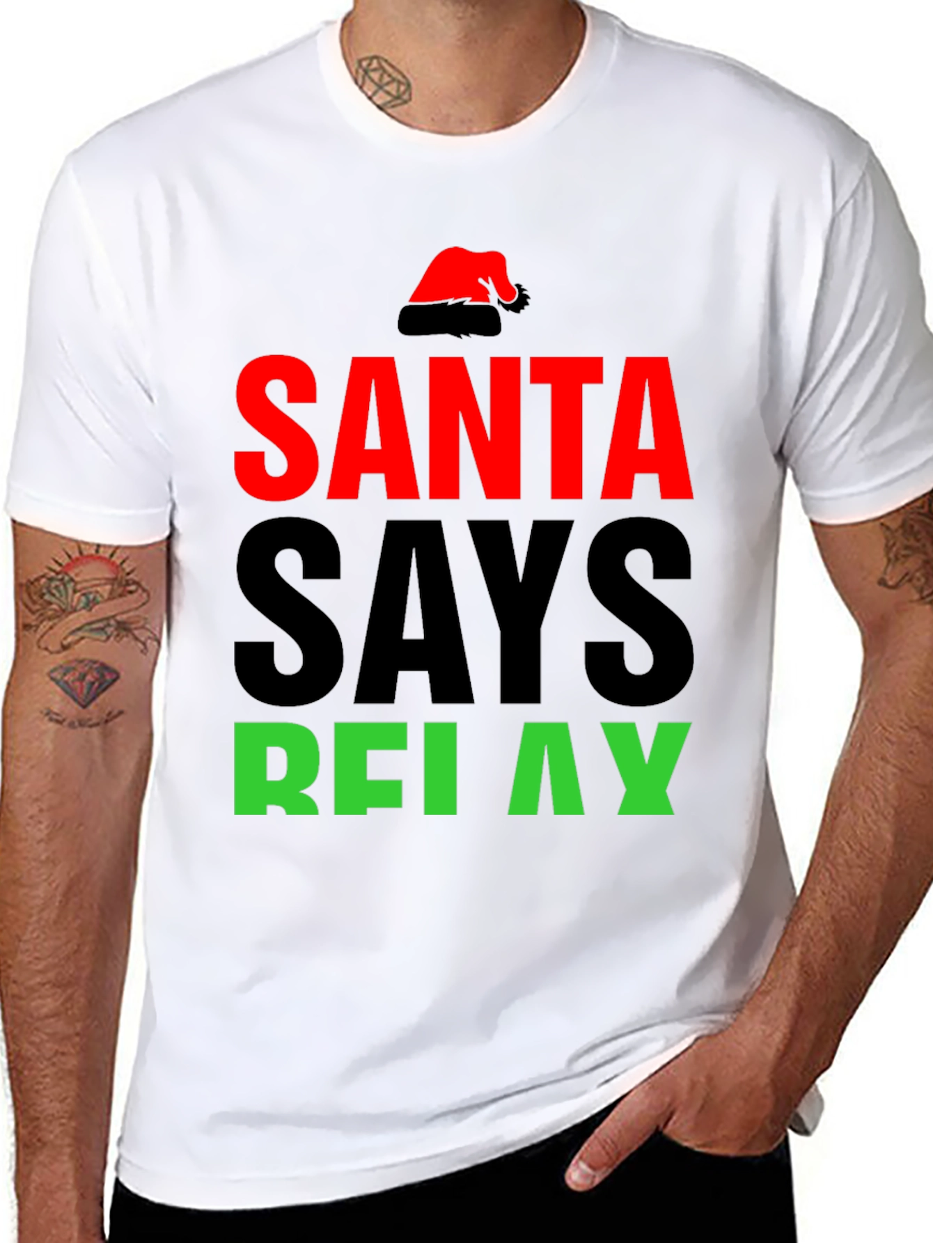 Santa Says Relax T-Shirt