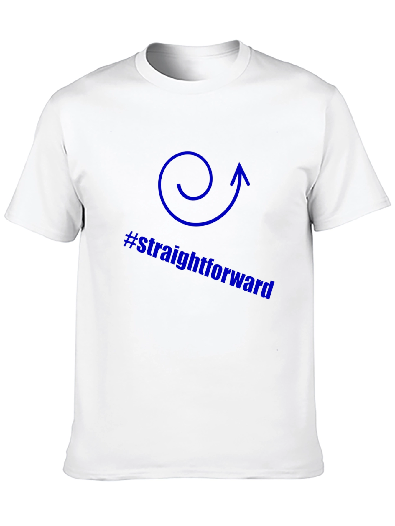 Straightforward Direction T-Shirt - Black