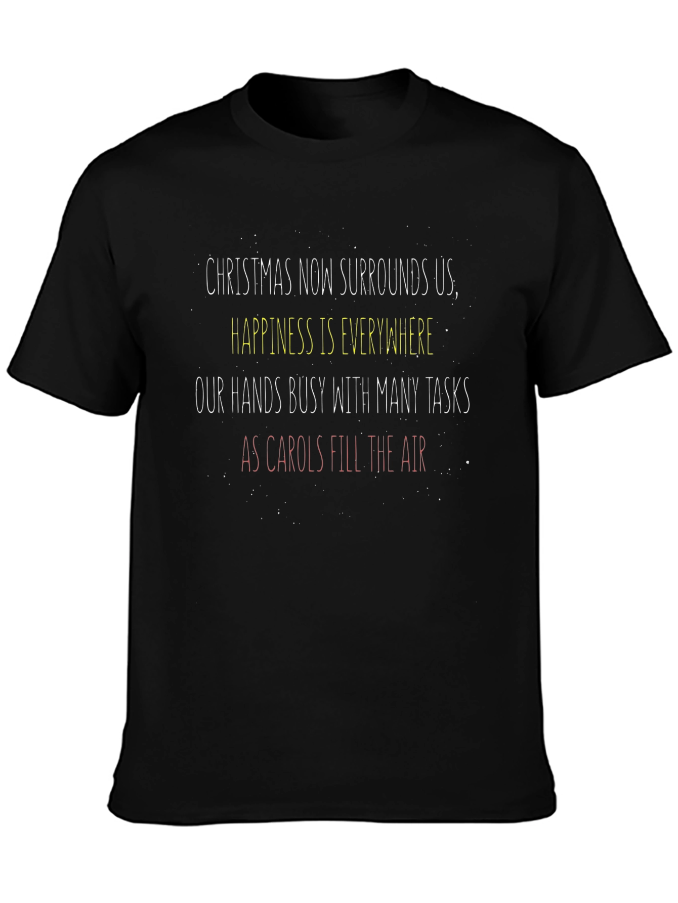 Christmas Carol T-Shirt - Holiday Cheer