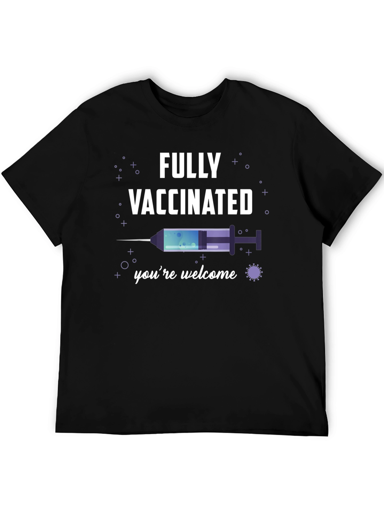 Fully Vaccinated T-Shirt Novelty Tee