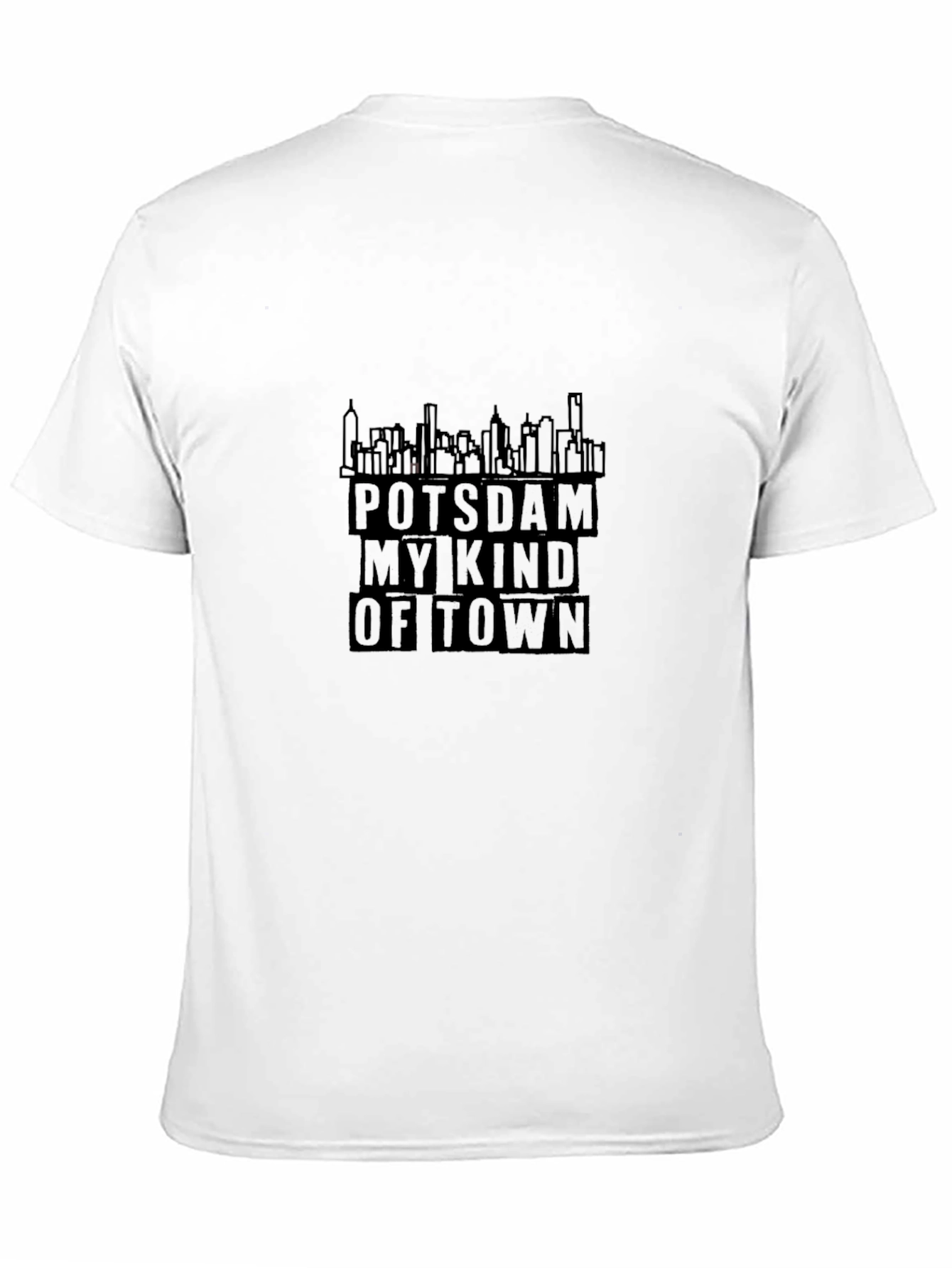 Potsdam My Kind Of Town Black T-Shirt