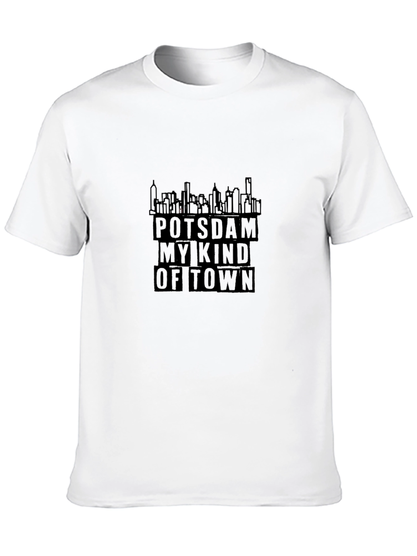 Potsdam My Kind Of Town Black T-Shirt