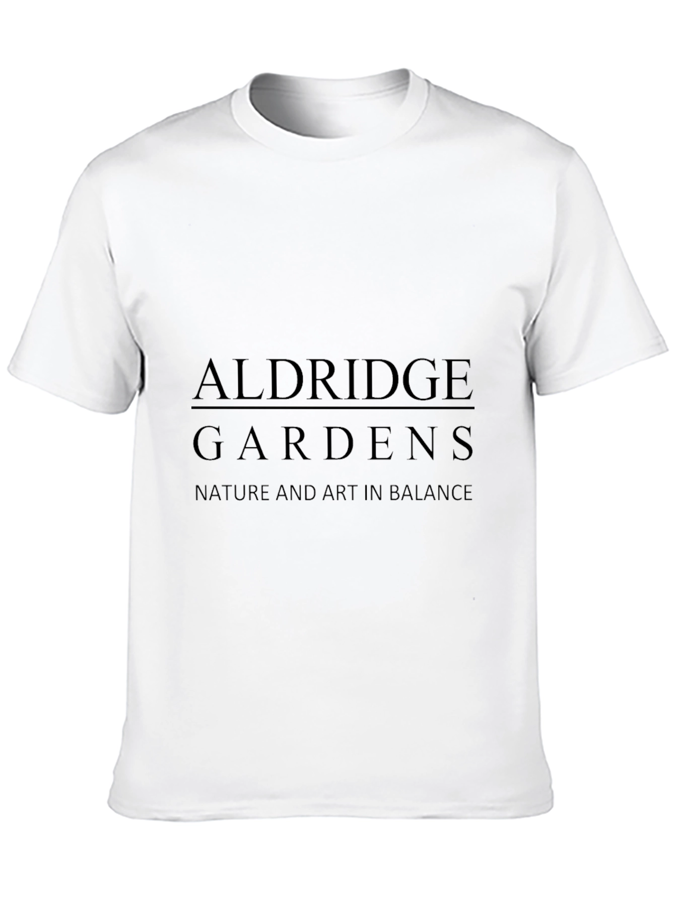 Aldridge Gardens Black Graphic Tee