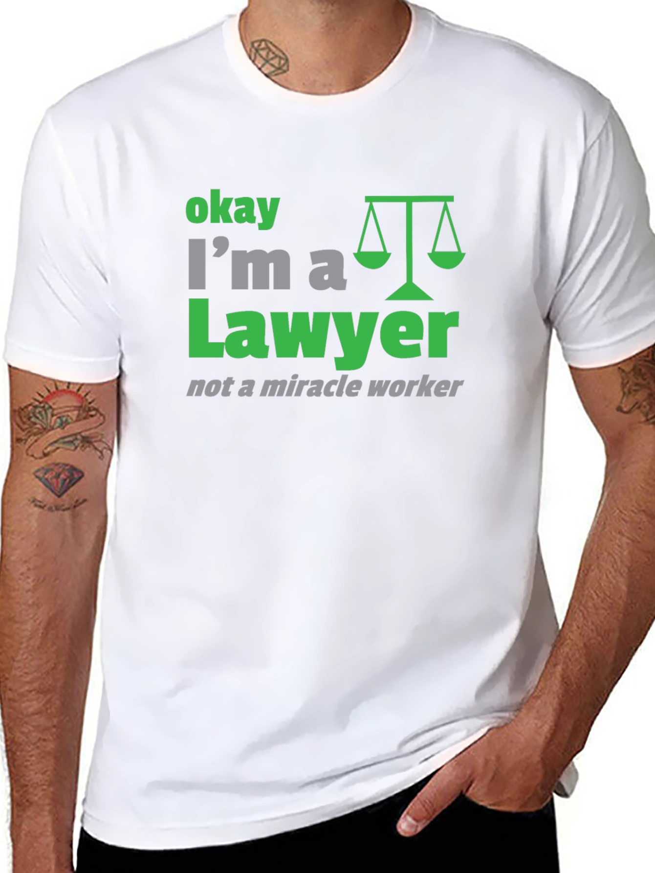 Lawyer Graphic T-Shirt - Funny Attorney Tee