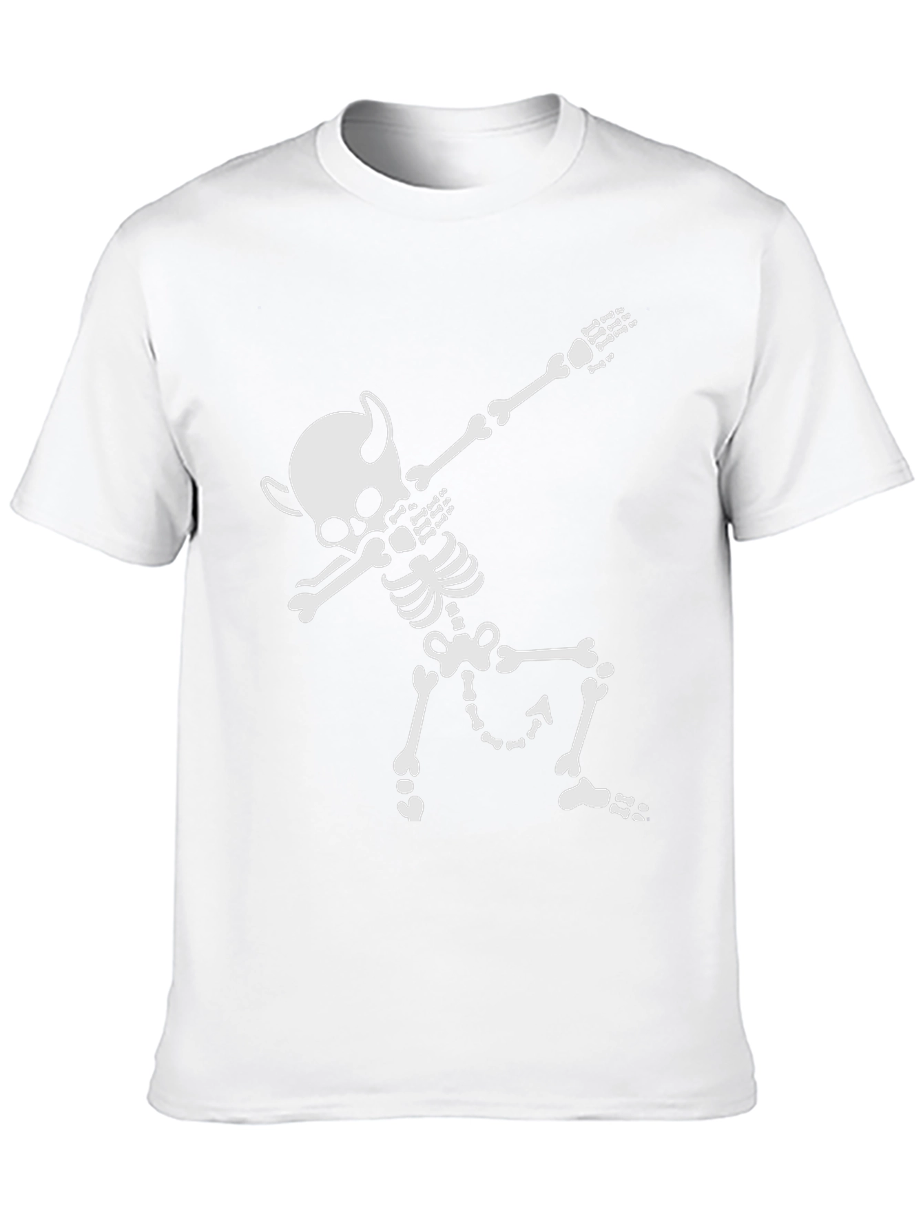 Dabbing Devil Skeleton T-Shirt - Halloween Tee