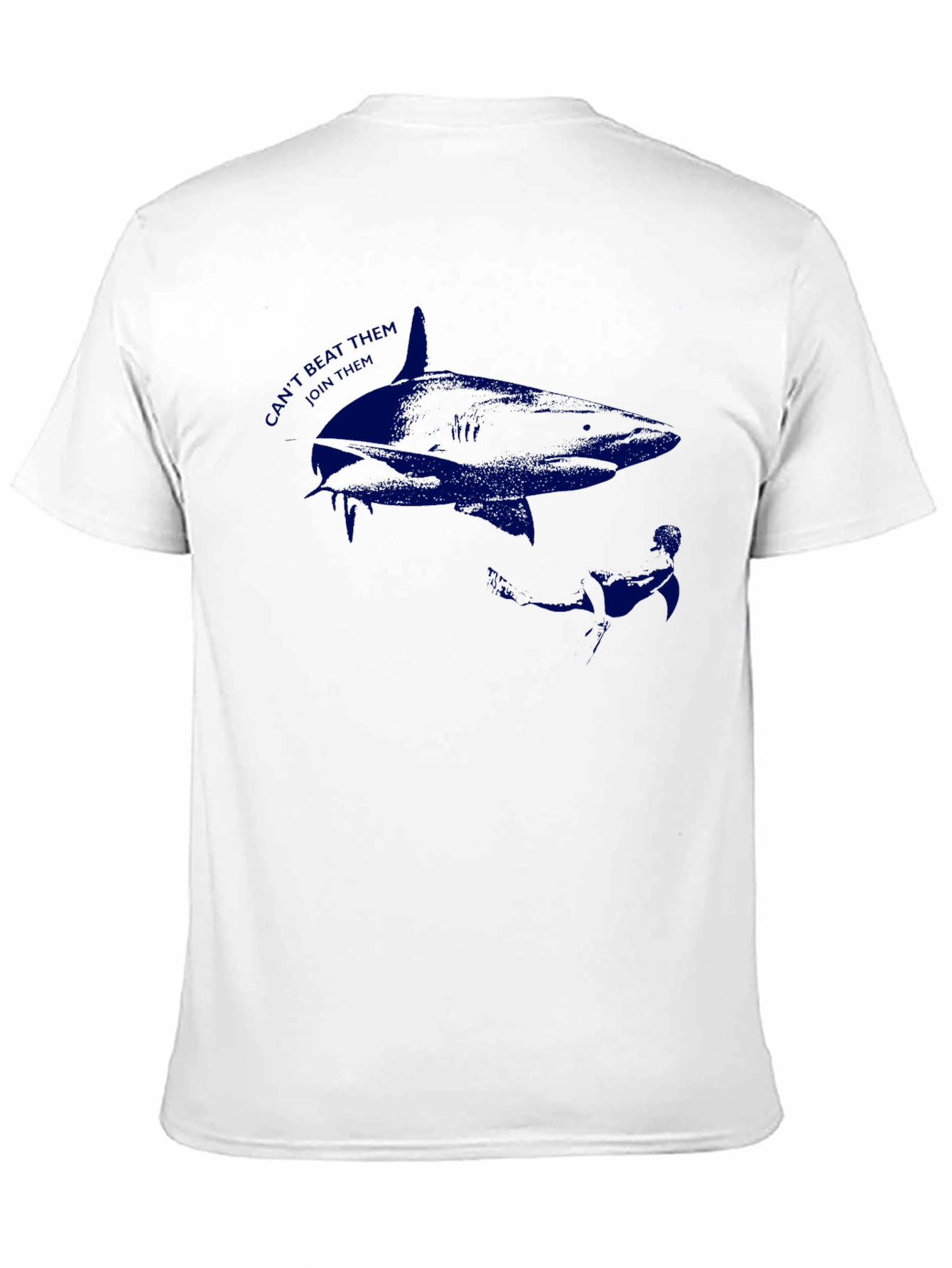 Shark Graphic Print T-Shirt
