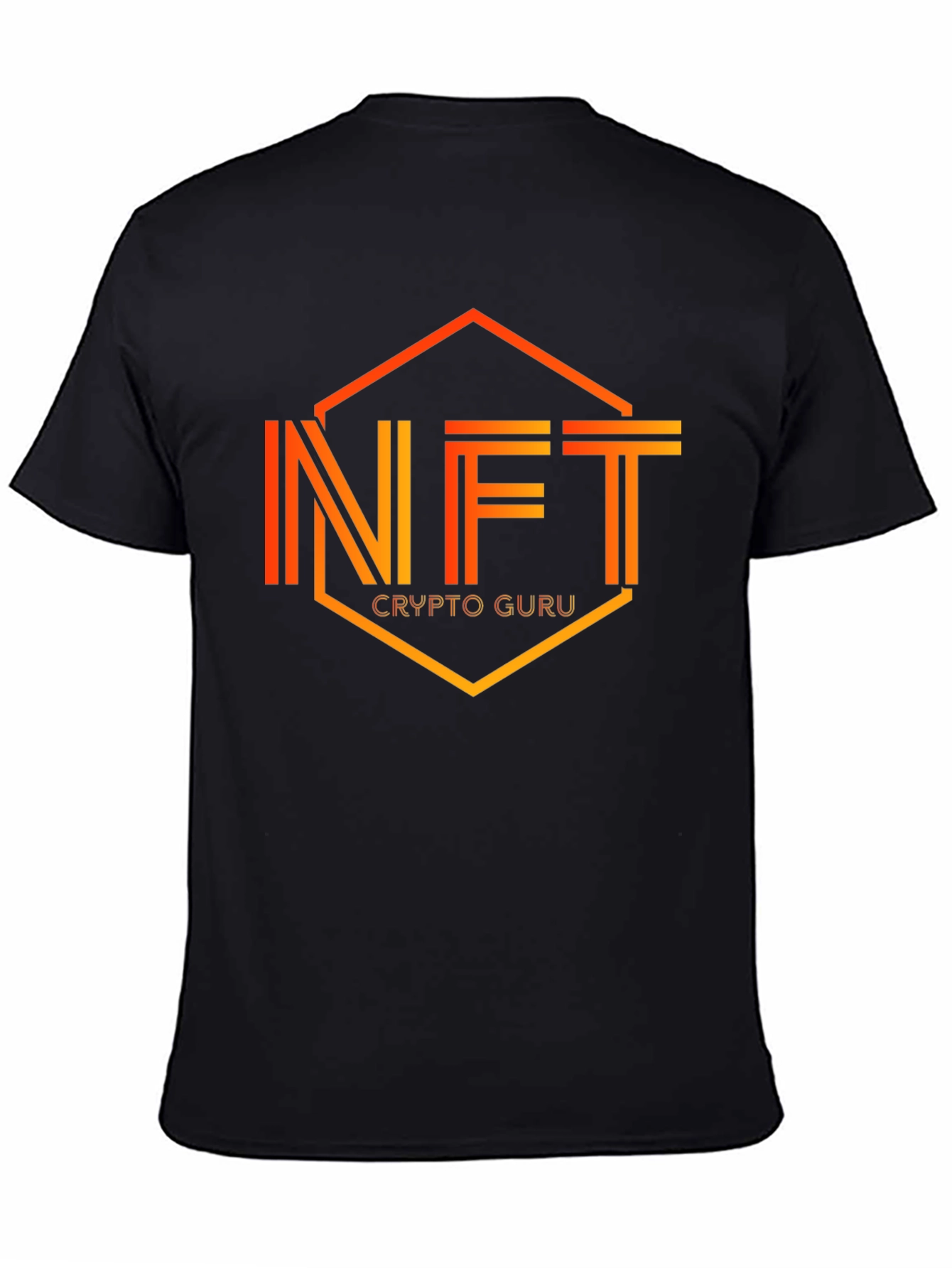 NFT Crypto Guru Black T-Shirt