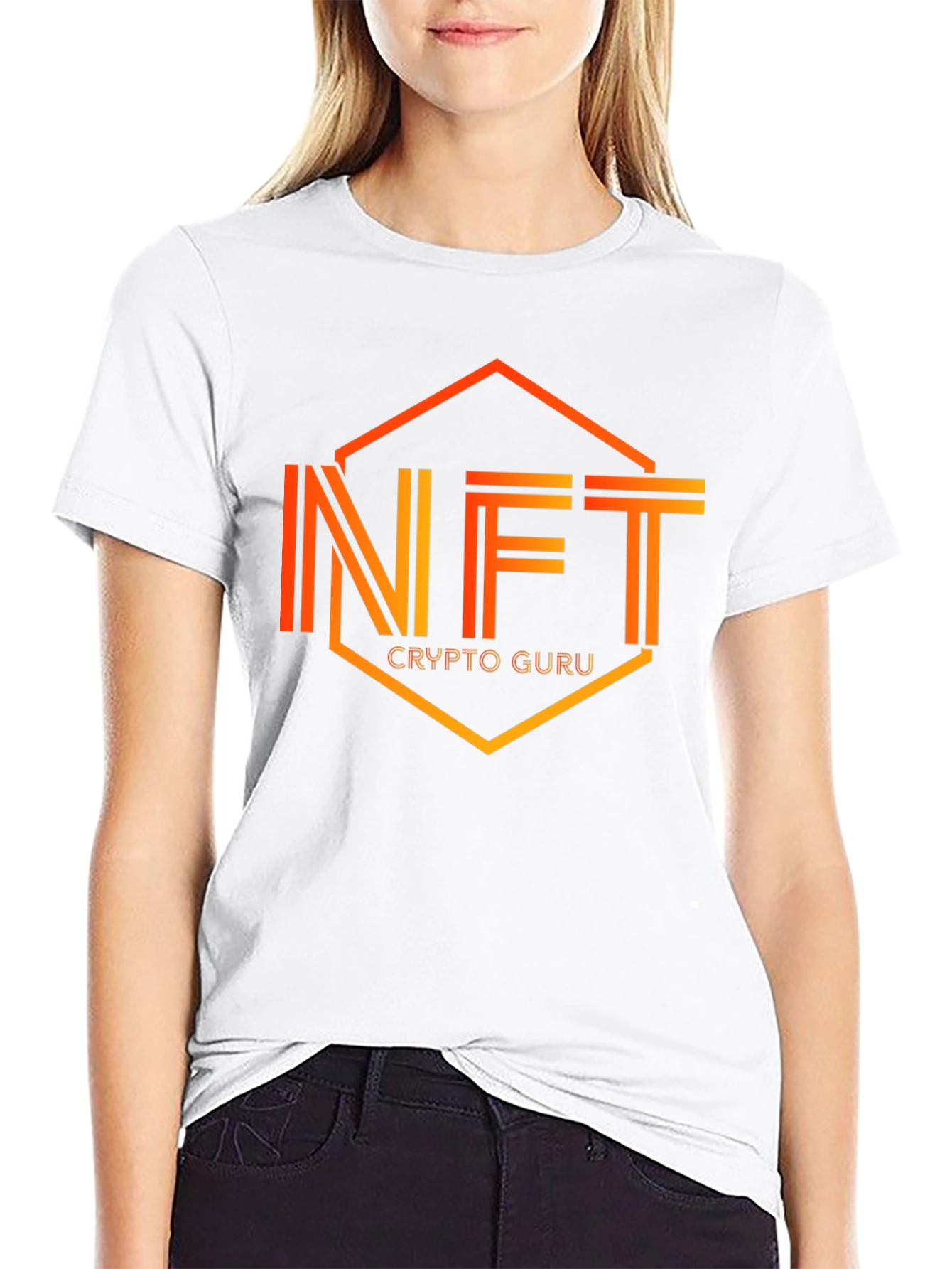 NFT Crypto Guru Black T-Shirt