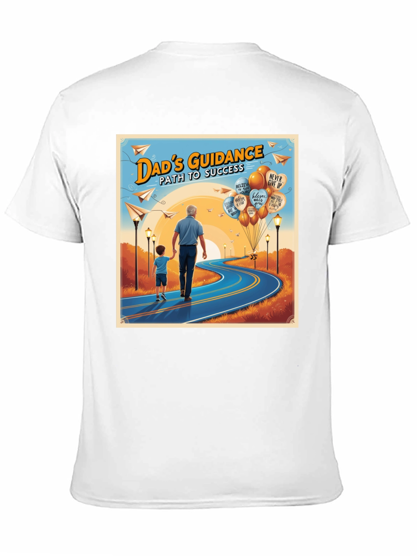 Dads Guidance T-Shirt - Path to Success