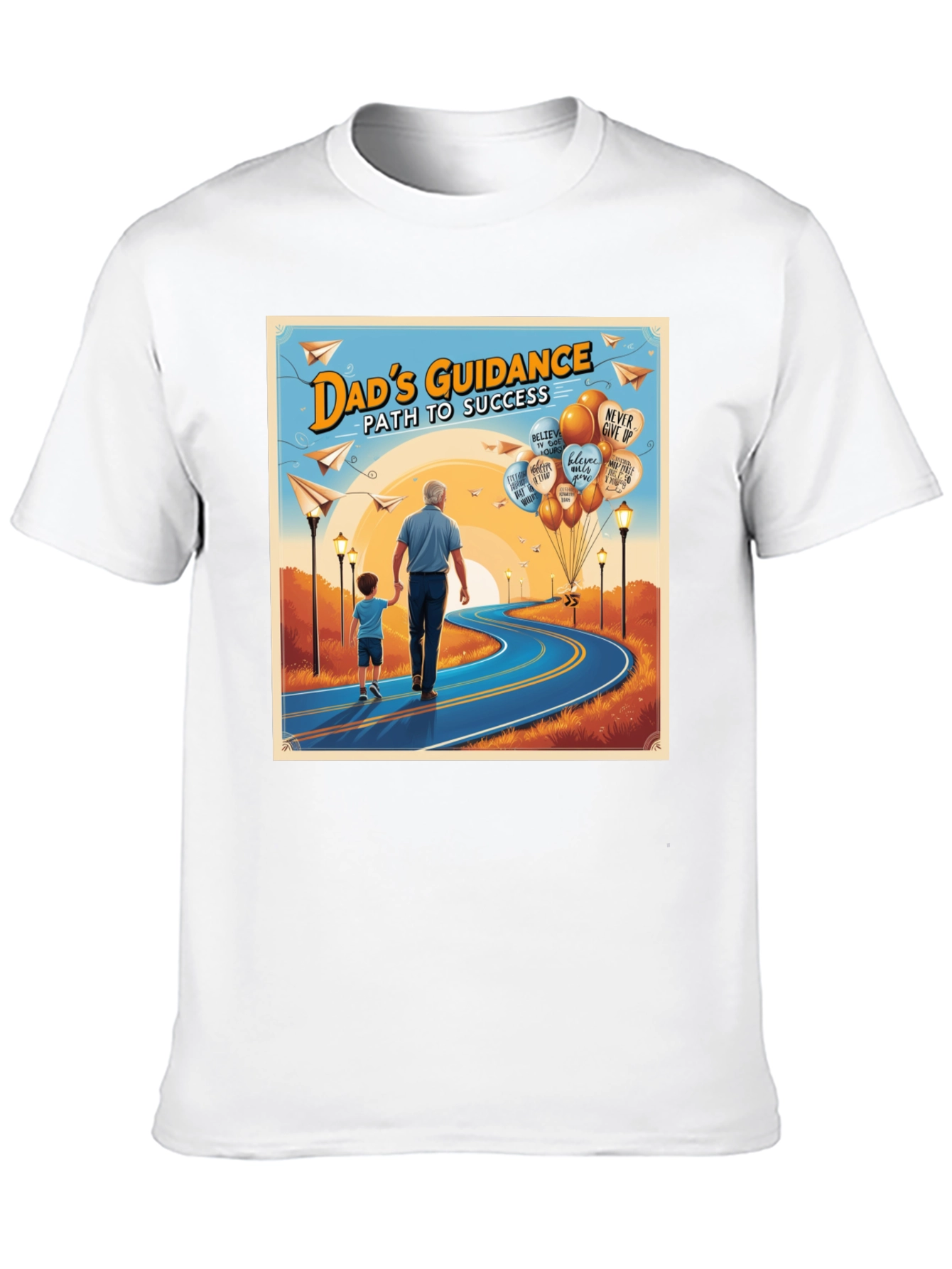 Dads Guidance T-Shirt - Path to Success