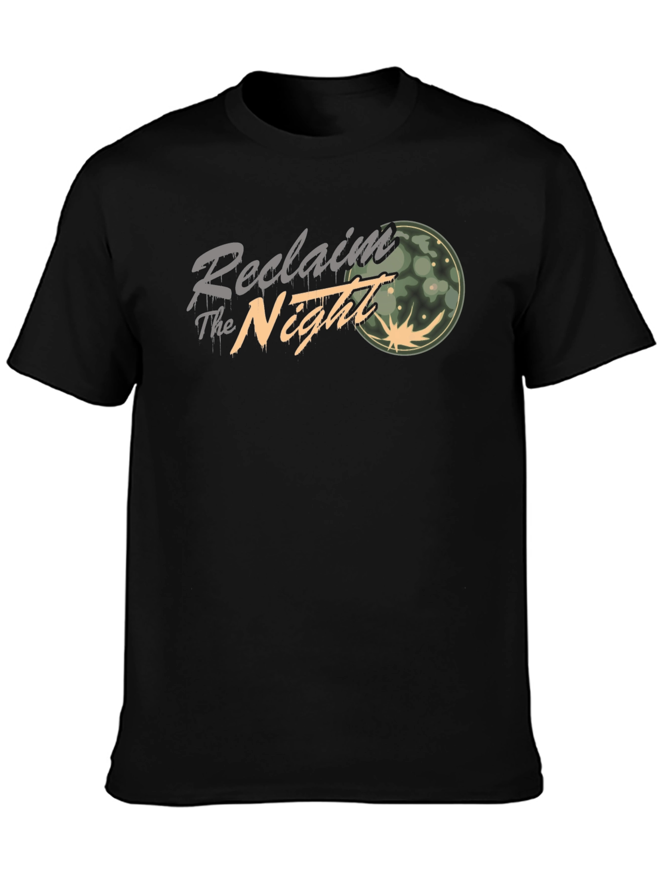 Reclaim The Night Graphic Tee - Black