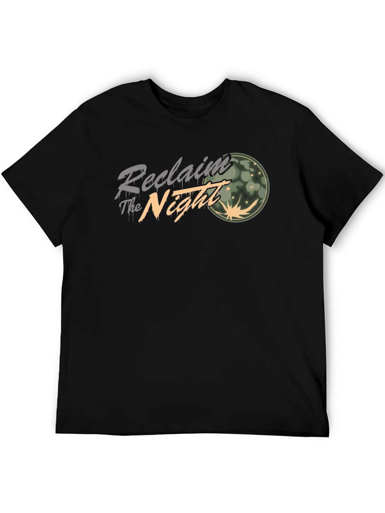 Reclaim The Night Graphic Tee - Black