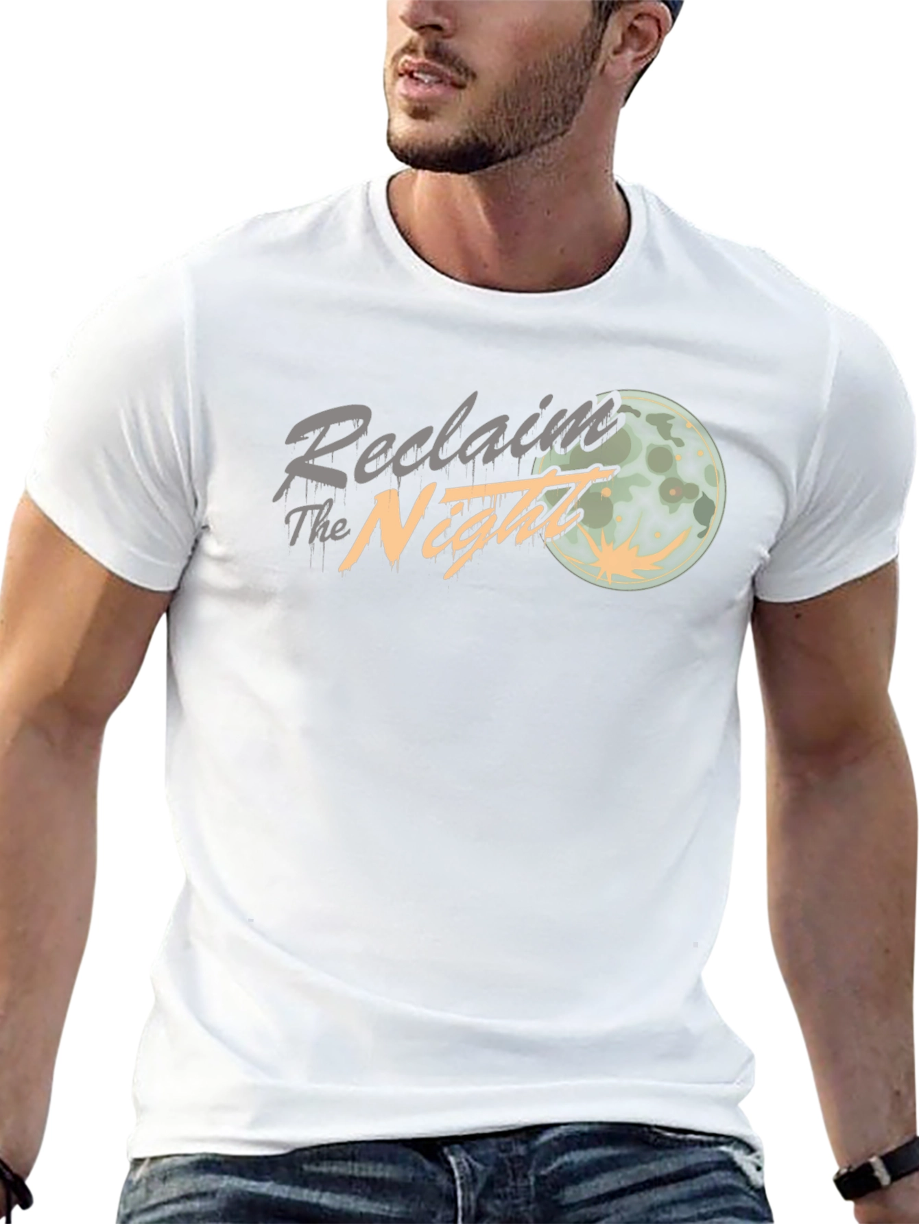 Reclaim The Night Graphic Tee - Black