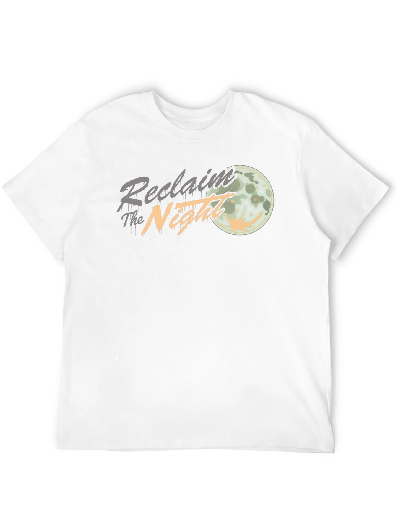 Reclaim The Night Graphic Tee - Black